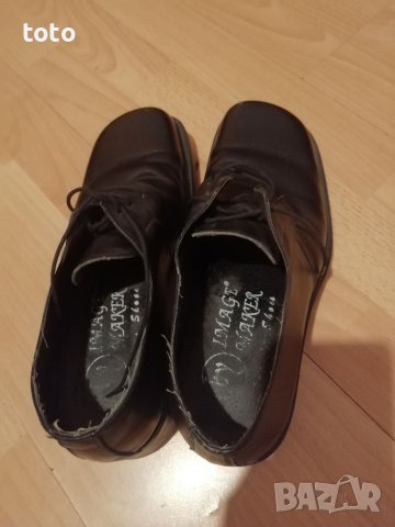 Мъжки обувки, черни, естествена кожа, снимка 2 - Ежедневни обувки - 36981509