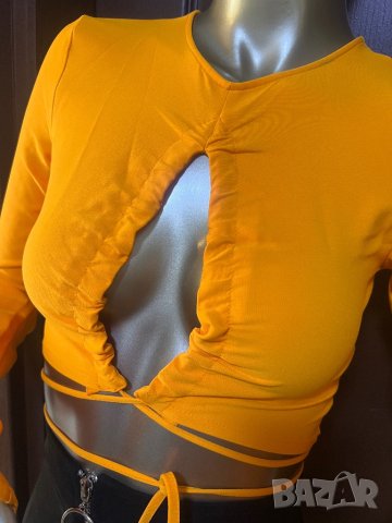 Дамски хит блуза/топ !, снимка 2 - Блузи с дълъг ръкав и пуловери - 40057172