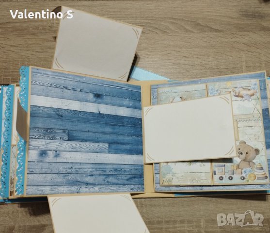 Бебешко  албумче за снимки, снимка 3 - Ръчно изработени сувенири - 39398017