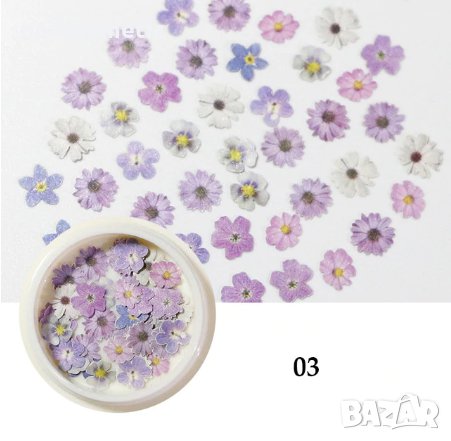 Красиви цветя за декорация - 6 варианта, снимка 5 - Продукти за маникюр - 30625400