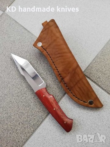 Ръчно изработен ловен нож от марка KD handmade knives ловни ножове, снимка 6 - Ножове - 30284408