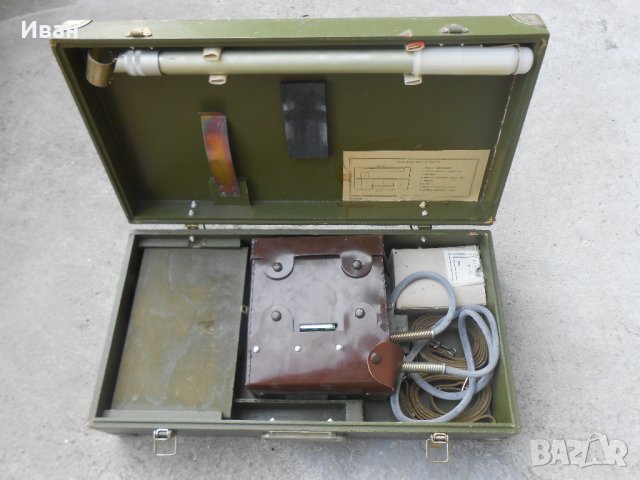 Прибор военен за измерване на радиация ДП-5В , снимка 3 - Антикварни и старинни предмети - 33856316