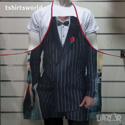 Нова мъжка забавна готварска престилка Мъж на годината