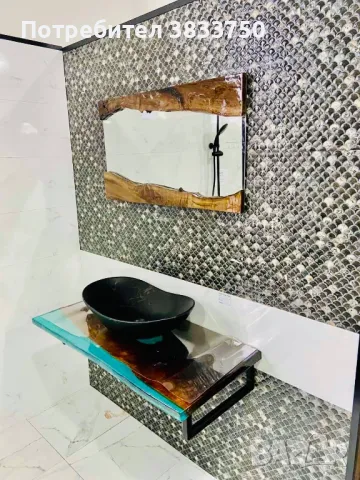 Плот за баня дърво епоксидна смола, снимка 9 - Други - 48349942