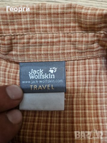 Мъжка риза Jack Wolfskin Размер L, снимка 4 - Ризи - 42077623