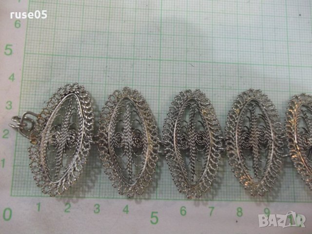 Верижка филигранна от мегазин "СБХ" от соца, снимка 7 - Гривни - 30030098