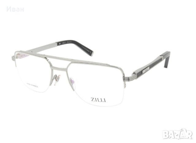 Нови, ръчно изработени диоптрични очила ZILLI , снимка 3 - Слънчеви и диоптрични очила - 42781010