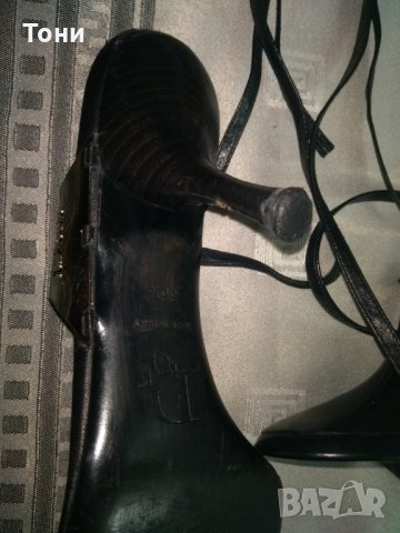 Сандали Christian Dior  размер 36 1/2, снимка 14 - Дамски елегантни обувки - 29342159