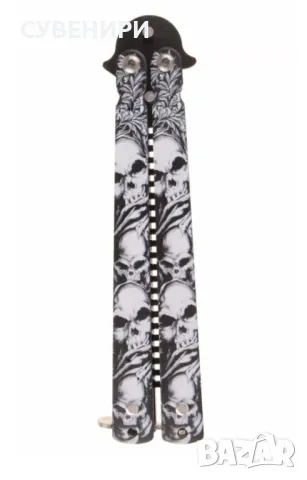 Тренировъчен джобен нож тип пеперуда , снимка 2 - Ножове - 49297905