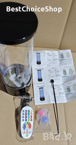 LED лампа с медуза 17 RGB цветни променливи аквариумни светлини с дистанционно управление, снимка 2 - Декорация за дома - 53091840