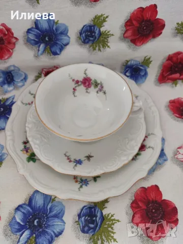 Сет за чай , снимка 2 - Антикварни и старинни предмети - 49322199