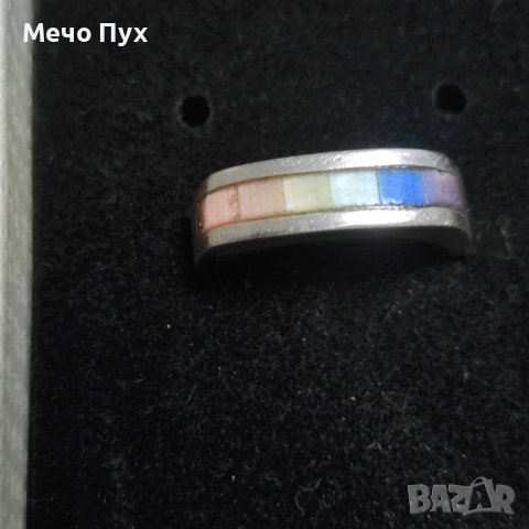 Сребърен пръстен (5), снимка 4 - Пръстени - 40523164