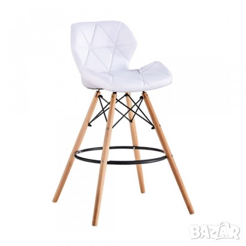 Бар стол черен, снимка 2 - Столове - 38736560