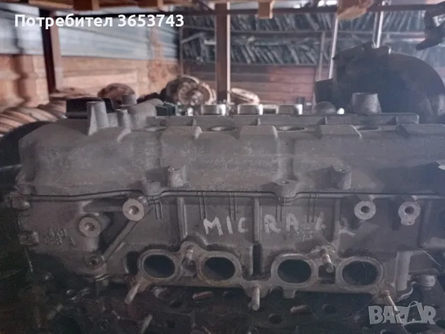 Nissan Micra K12 1.2i глава, снимка 1