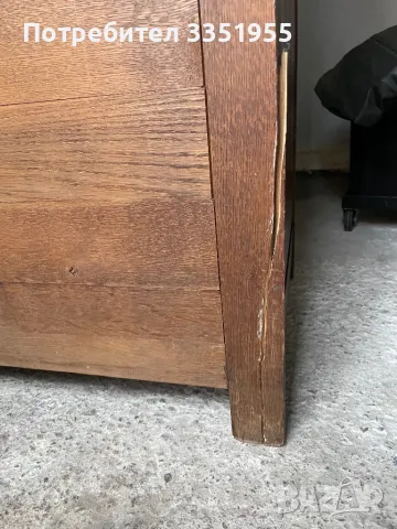 Старинен Бюфет-Шкаф от Орех, снимка 12 - Антикварни и старинни предмети - 49866867