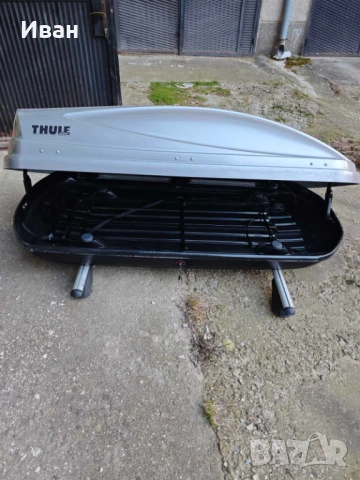 Автобокс под наем, thule, багажен куфар, кутия за покрив, греди