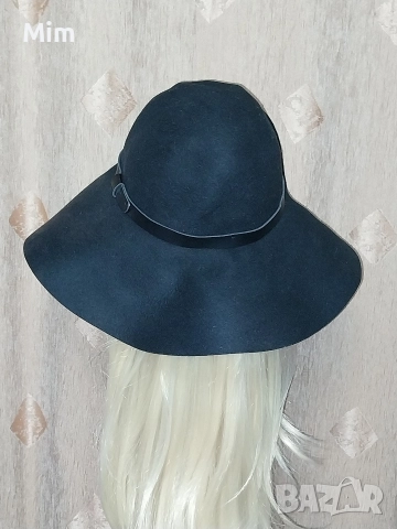 Дамски ,зимни,черни шапки с периферия , снимка 8 - Шапки - 52559652