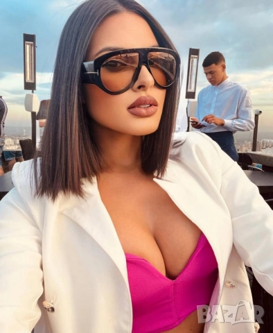 очила с черен обикновен калъф и ув защита miu miu bottega veneta , снимка 16 - Слънчеви и диоптрични очила - 51677849