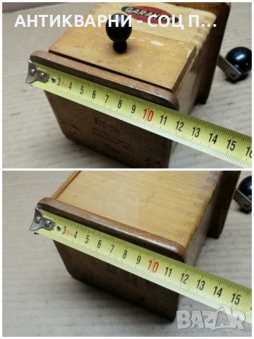 Стара Соц Ръчна Дървена Мелничка За Подправки / GARANTIE. , снимка 8 - Антикварни и старинни предмети - 44357876