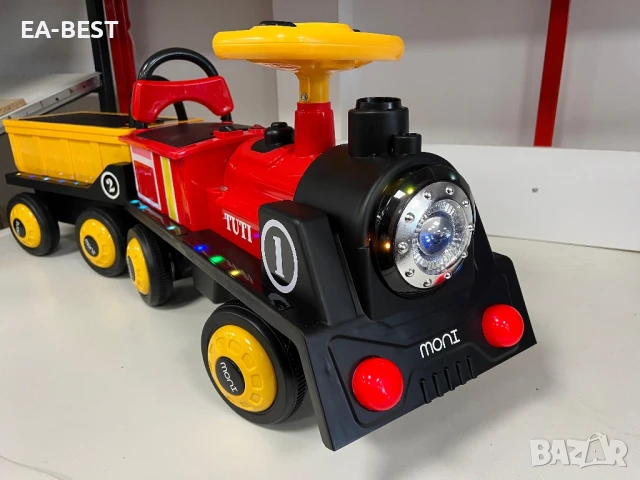 🚂✨ Акумулаторен детски влак Tuti – влакче на мечтите! ✨🚂, снимка 9 - Детски велосипеди, триколки и коли - 51074820