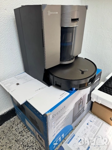 Робот Прахосмукачка + Станция ECOVACS X11 OMNI Cyclone 19500 Pa, Самоизпразване PureCyclone 2.0!, снимка 2 - Прахосмукачки - 54305809