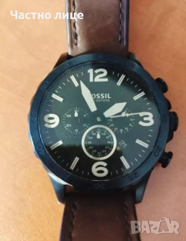 Мъжки оригинален часовник Fossil Nate 50 мм