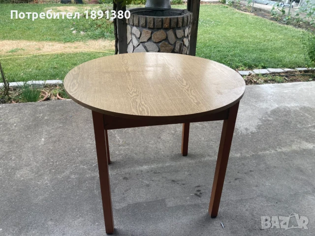 трапезни маси - кръгла и четвъртита, снимка 4 - Маси - 50830690