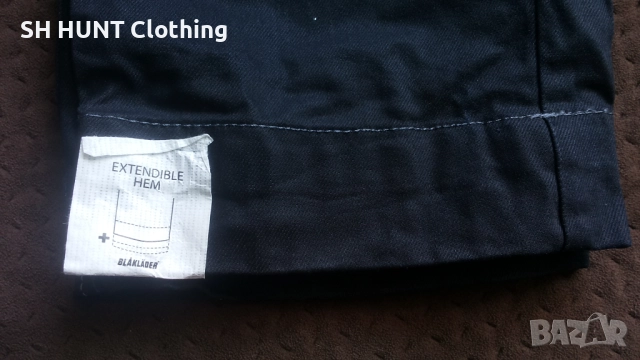 BLAKLADER 1459 Service Stretch Trouser 52 / L работен панталон с от части еластична материя W4-525, снимка 12 - Панталони - 51949830
