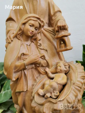 Дървена статуетка , снимка 6 - Антикварни и старинни предмети - 49086076