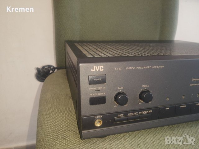 Усилвател JVC AX-E71, снимка 2 - Ресийвъри, усилватели, смесителни пултове - 40561832