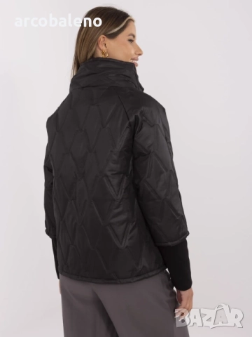 Дамско ватирано яке с дълги маншети, 3цвята , снимка 7 - Якета - 51827433