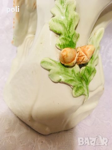 голяма порцеланова статуетка папагал , снимка 5 - Статуетки - 40035205