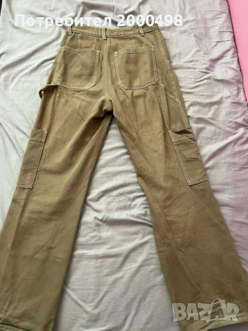 h&m зелени дънки, снимка 3 - Дънки - 53197078