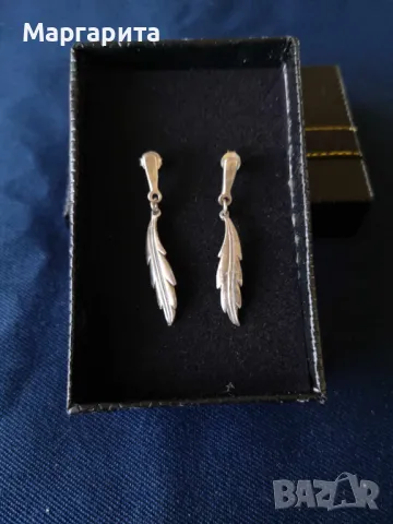 сребърни обеци по 20 лв, снимка 4 - Обеци - 50046557