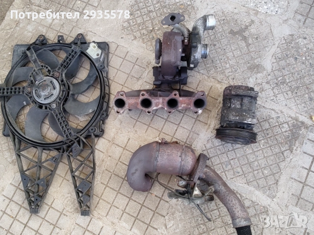 Вентилатор охладителна система Фиат Браво 1.9, снимка 2 - Части - 54074610