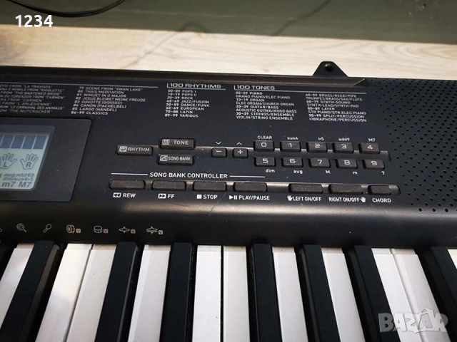 синтезатор клавир пиано CASIO CTK-1150 с 5 октави и плътни клавиши, снимка 7 - Синтезатори - 53949342