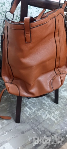 Кафява дамска чанта, снимка 2 - Чанти - 54195083