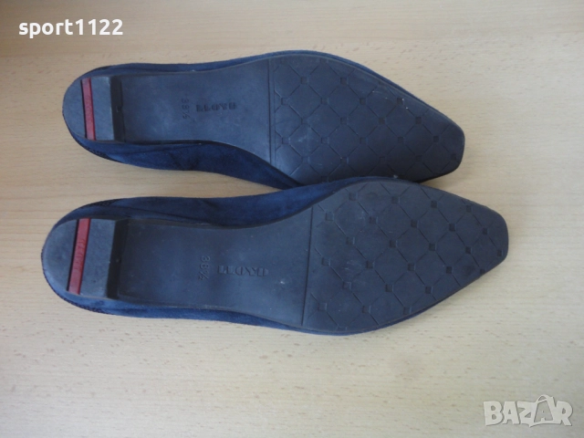 N38,5 Lloyd/естествена кожа/дамски обувки/балерини, снимка 4 - Дамски елегантни обувки - 52197235