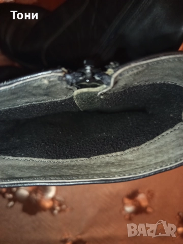 Нови Дамски Боти Изцяло от Естествена Кожа и Велур 38 , снимка 10 - Дамски боти - 52980436