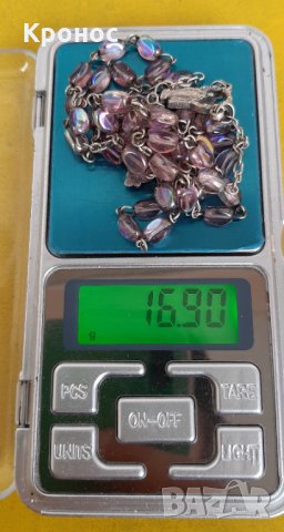 Сребърно колие с висулка, снимка 4 - Колиета, медальони, синджири - 31140176