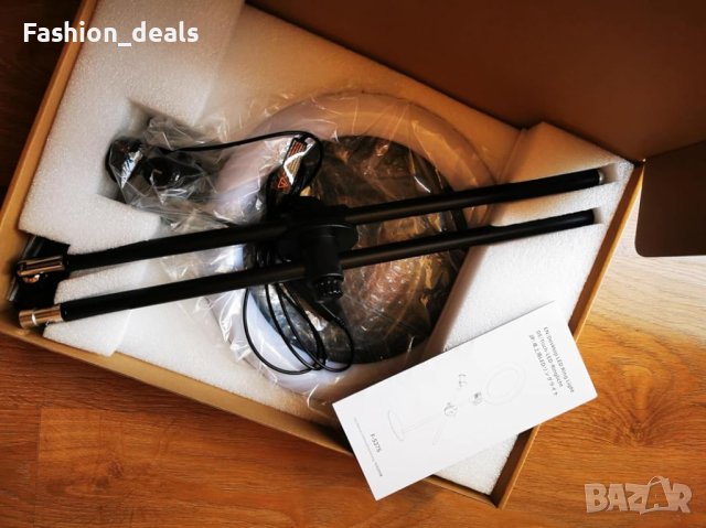 Нова Професионална LED Ринг Светлина 10 инча Стойка+Държач за Видео и Снимки, снимка 7 - Друга електроника - 42879546