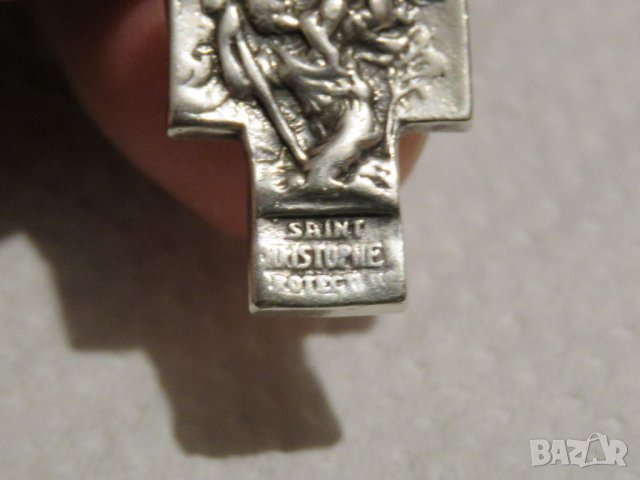 сребърен медальон, сребърно колие, сребърен кръст Мария Исус и Йосиф, освещаване  сребро, снимка 6 - Колиета, медальони, синджири - 31930330