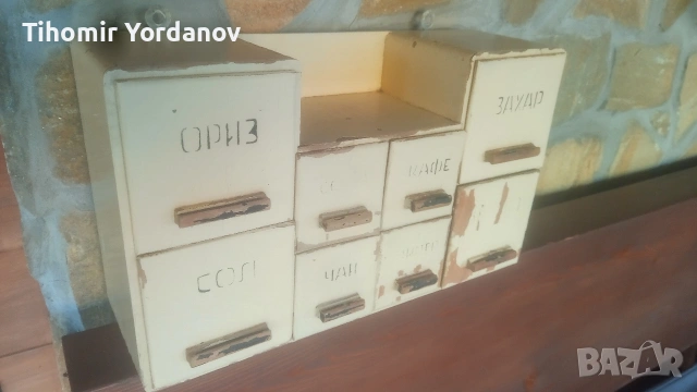 Шкаф за подправки., снимка 10 - Антикварни и старинни предмети - 54059710