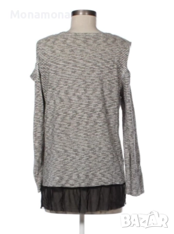 Блуза трико и тюл, снимка 3 - Блузи с дълъг ръкав и пуловери - 25012336