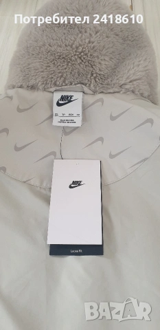 Nike SWOOSH Womens  Jacket Loose Fit Oversize Size XS  ОВО! ОРИГИНАЛ! Дамска  яке !, снимка 4 - Якета - 53582262