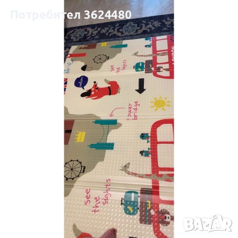 Килимче за игра сгъваемо, снимка 11 - Други - 42721155