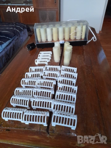 Стари електрически ролки за коса Локон, снимка 3 - Антикварни и старинни предмети - 53198741