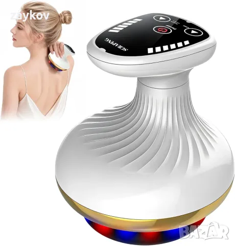 Vacuvia Cellulite Massager, 4-в-1 вакуумен масажор против целулит за по-стегната кожа