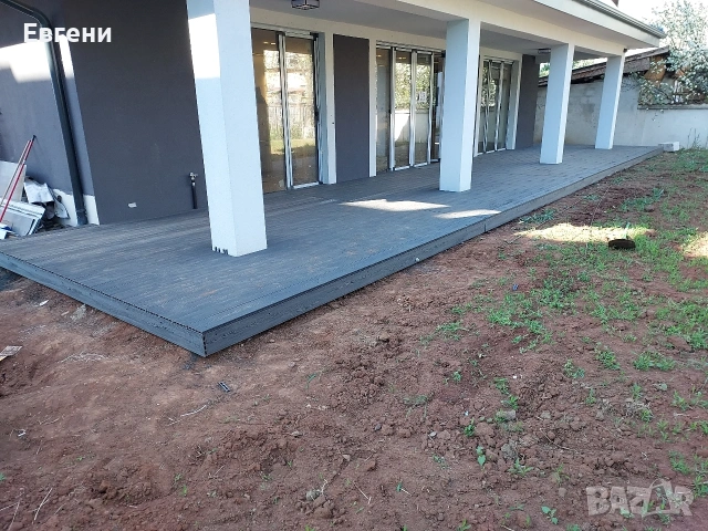 монтаж на декинг 