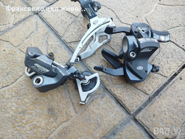 Сет 27 скорости за велосипед колело Shimano deore lx 